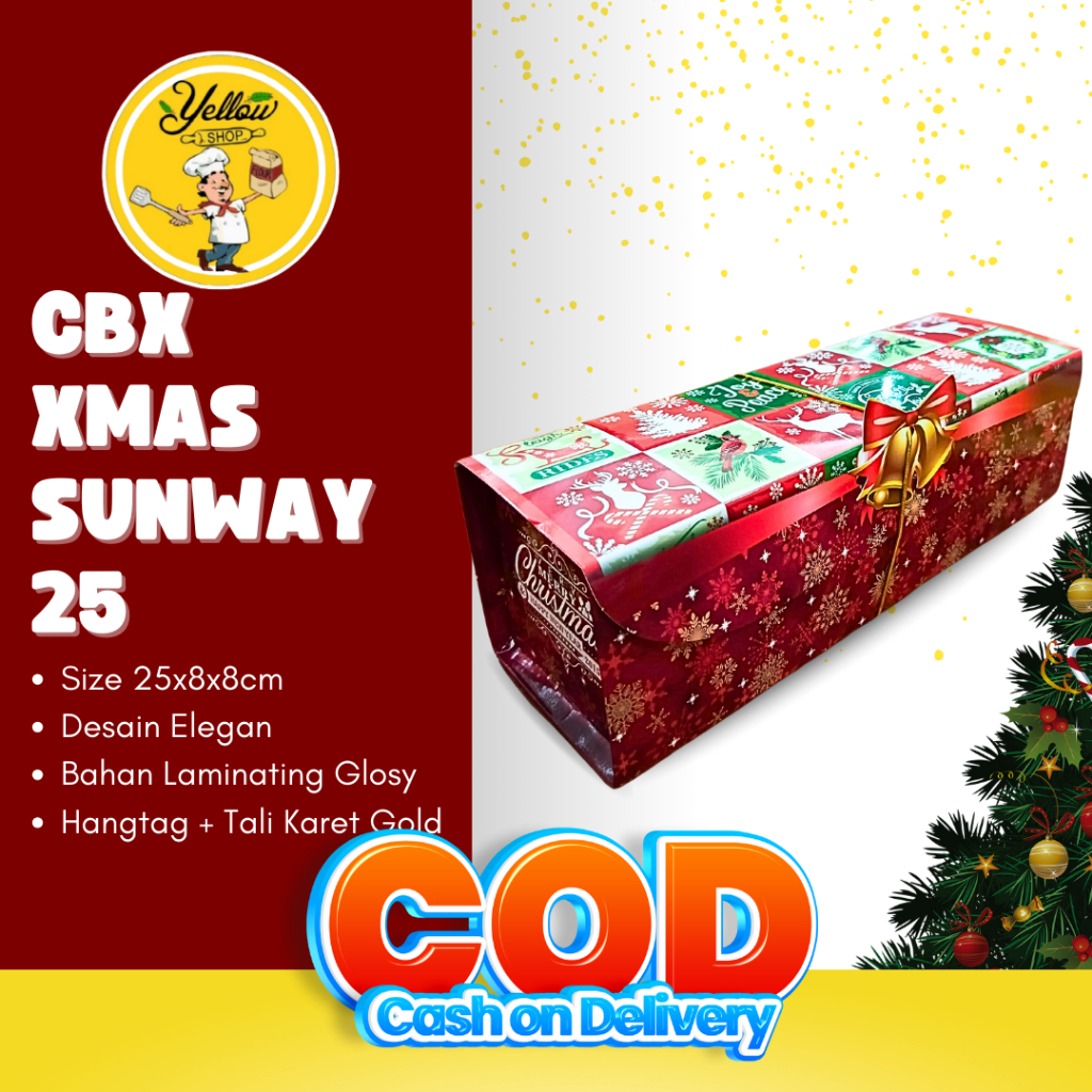 

BOX NATAL ROLL TART / CBX XMAS SUNWAY /PCS