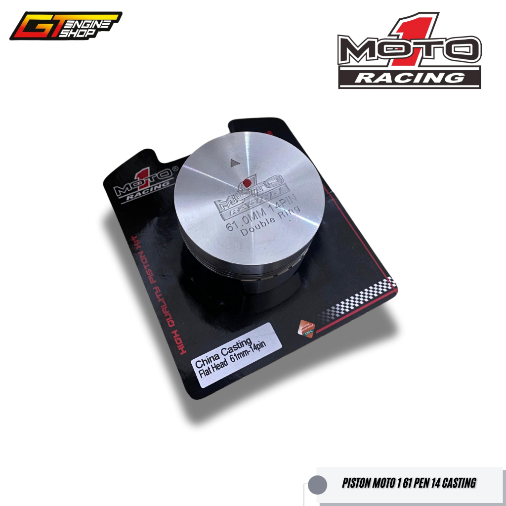 PISTON 61 PEN 14 61 PEN 15 SEHER 61 PEN 14 MOTO 1 RACING CASTING PISTON SEHER MOTO1 RACING 61 PEN 14