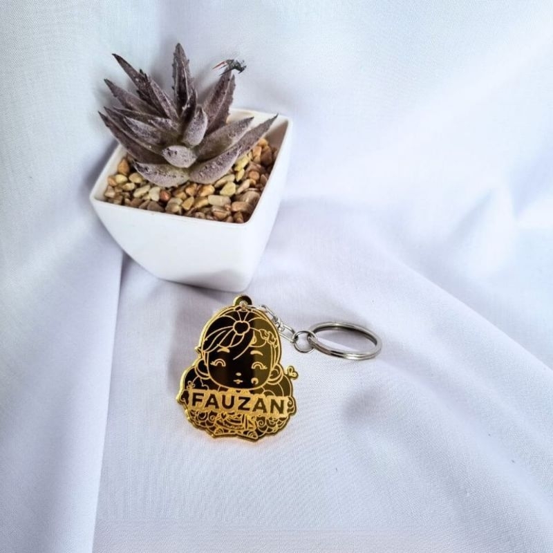 Gantungan kunci custom nama gantungan unik gantungan murah