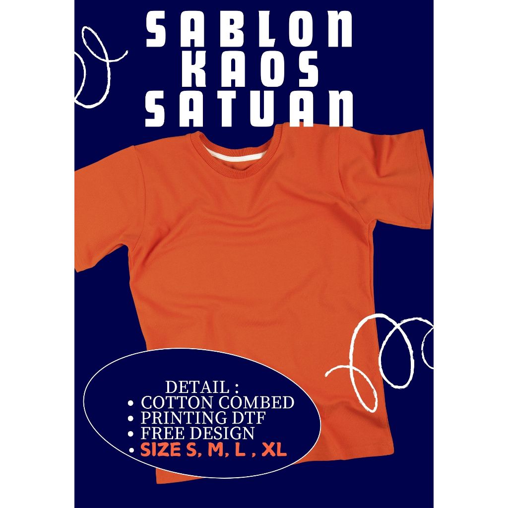 SABLON KAOS SATUAN DAN LUSINAN EXPRESS