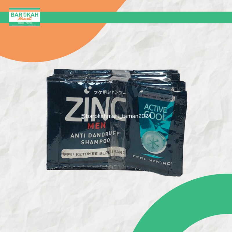 Shampo ZINC Cool & Zaitun Renteng