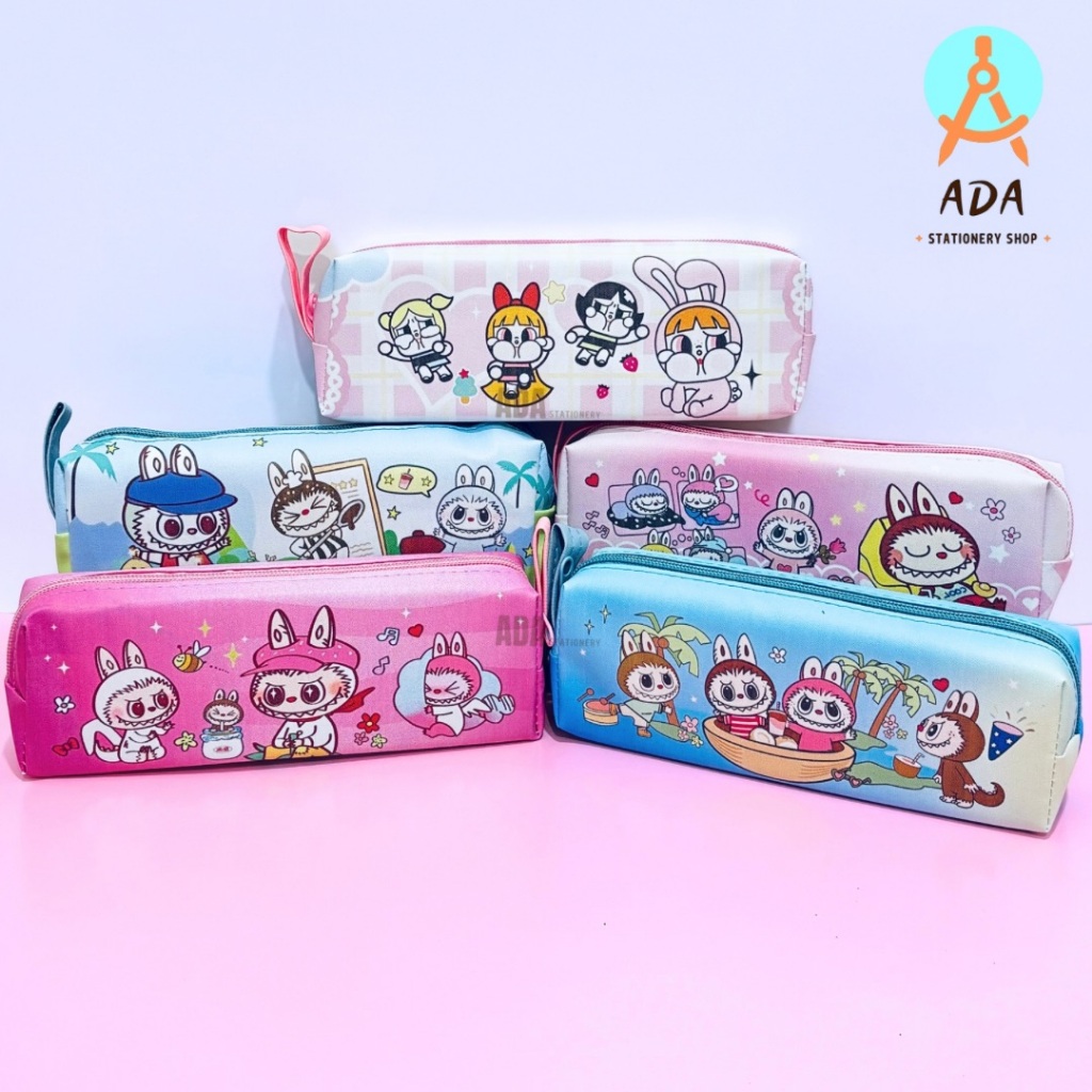

(1 pc) TEMPAT PENSIL RESLETING PCR 040 GBR LABUBUU / CRY BABY PPG/ PCR040/ PENCIL CASE