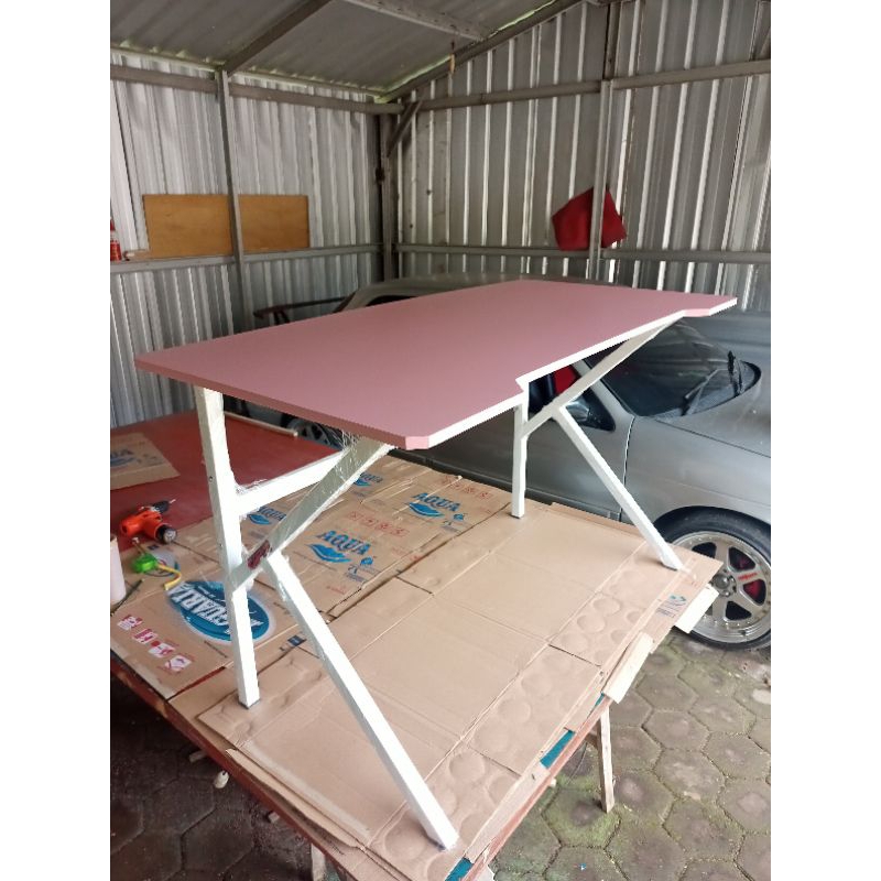 meja gaming pink GFR custom K-1