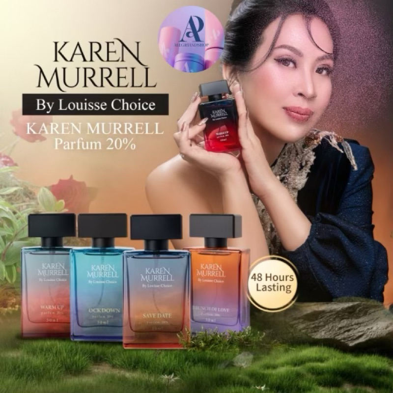 LOUISSE CHOICE KAREN MURRELL - Parfum 20% 50ml 48 Hours Lasting Natural Ingredients