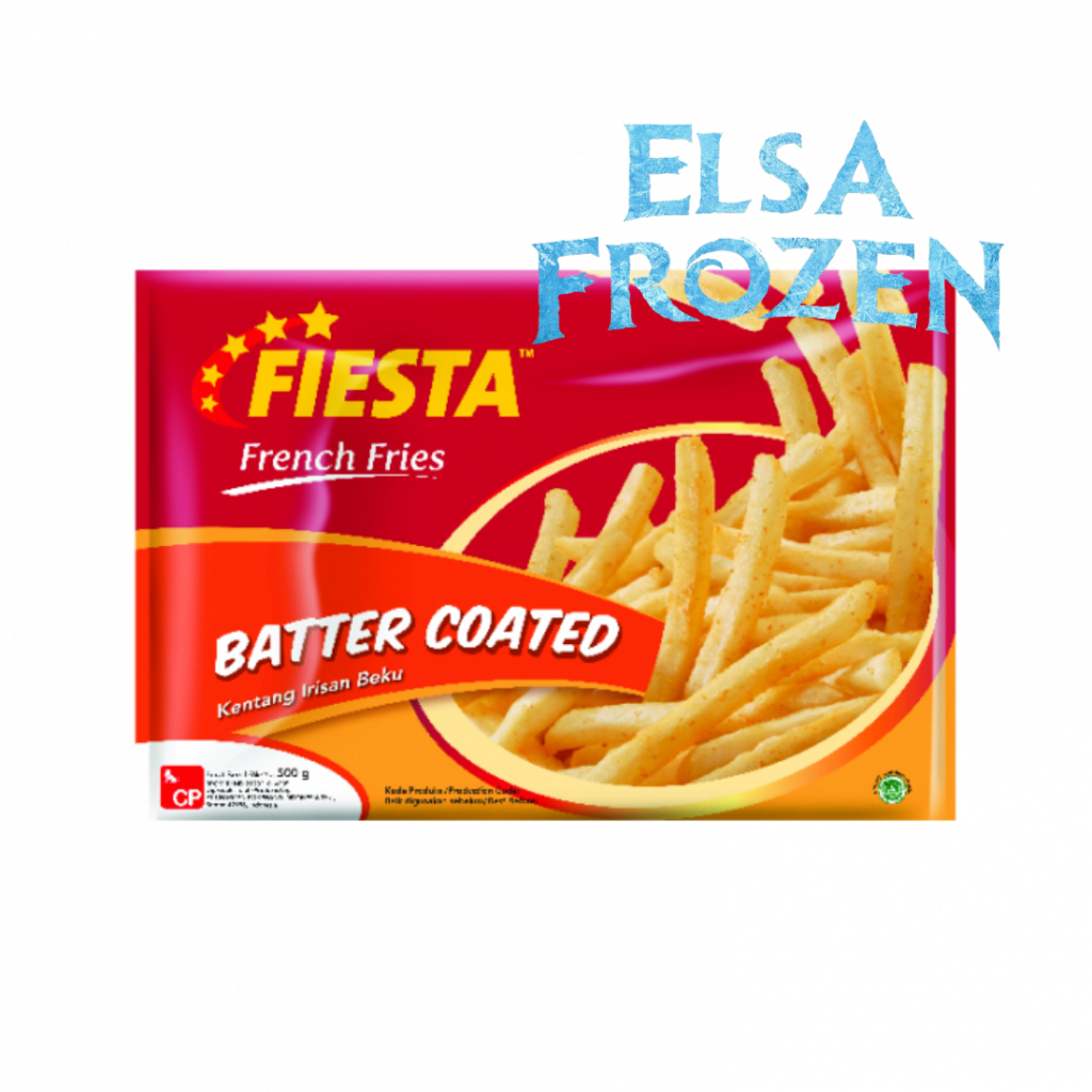 

FIESTA FRENCH FRIES BATTER COATED 500GR KENTANG GORENG FRENCH FRIES