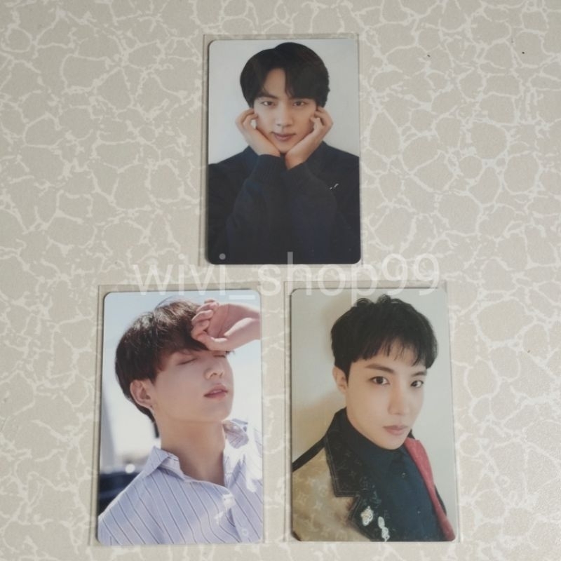 BTS Photocard Dicon Jungkook Jin Jhope BTS PC Dicon Jungkook Seokjin Hoseok