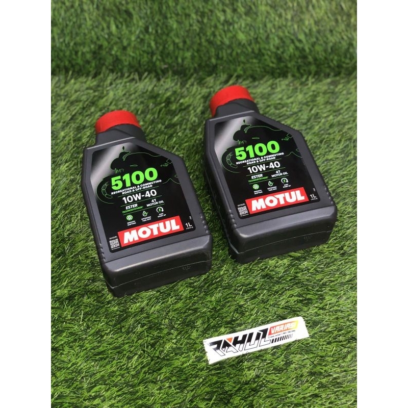 OLI MOTUL 5100 10W-40 1L OLI MESIN MOTUL 4 TAK 1 LITER