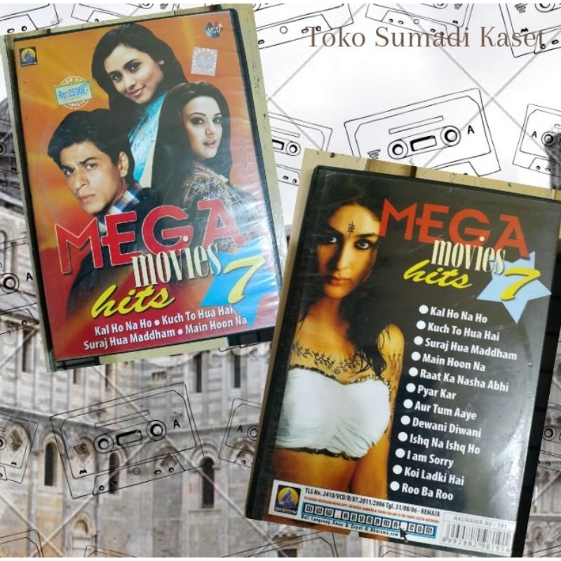 VCD Mega hits vol 7 produksi akurama record