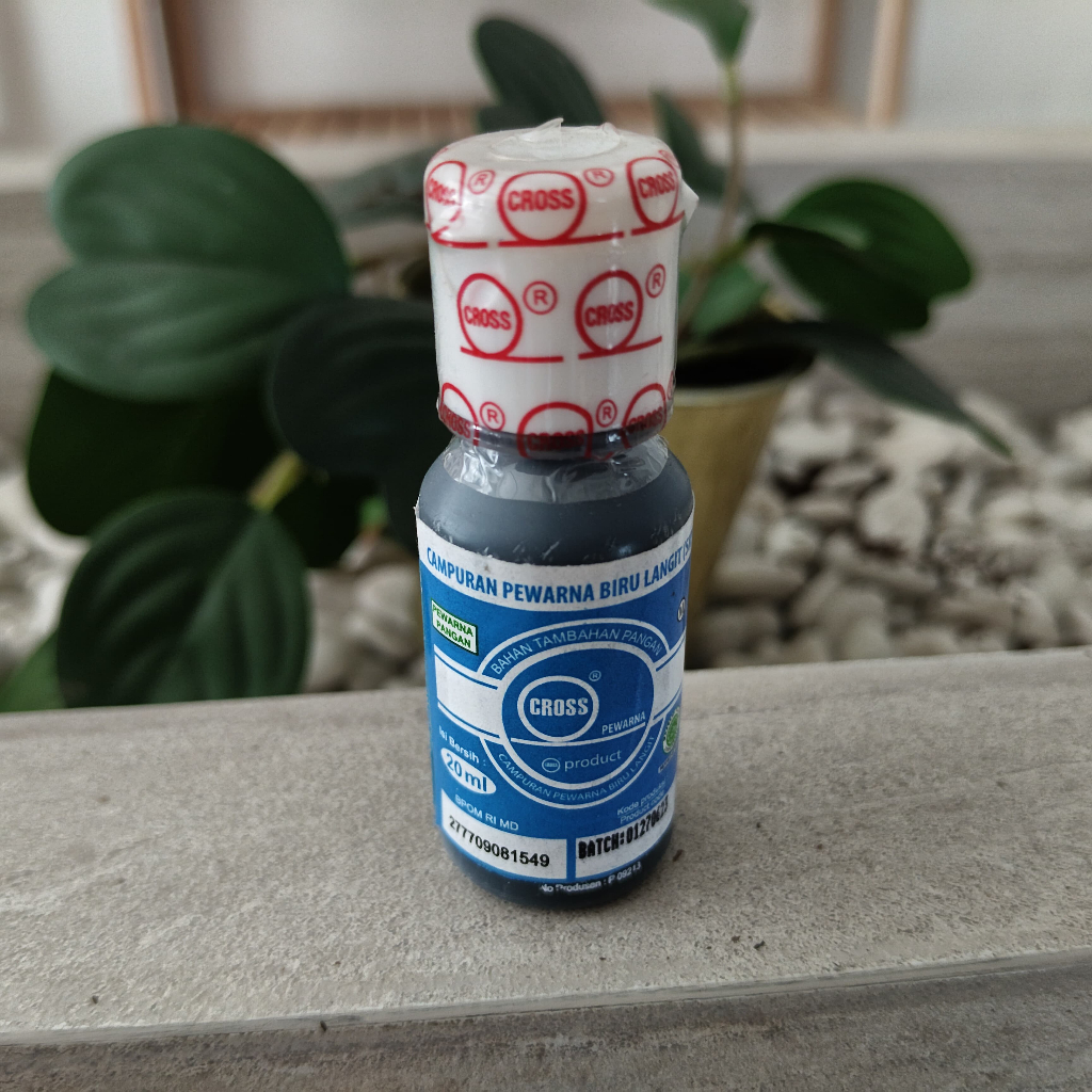 

Pewarna Makanan Cross/Food Coloring Sky Blue 20ml