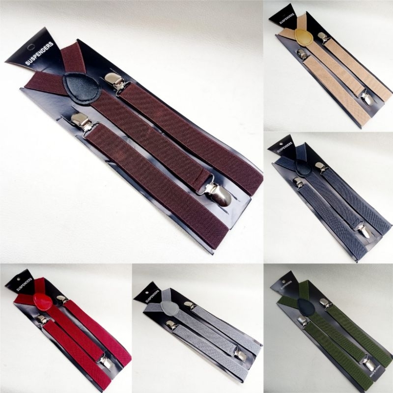 SUSPENDER ELASTIS PRIA WANITA DEWASA MODEL Y /TALI KODOK