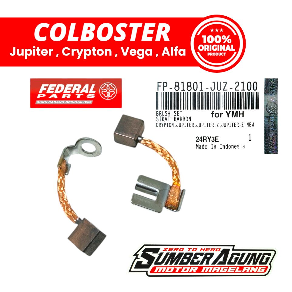 Cool bostel arang stater Federal Jupiter Vega Mio J Vixion Vega Crypton FP-81801-JUZ-2100