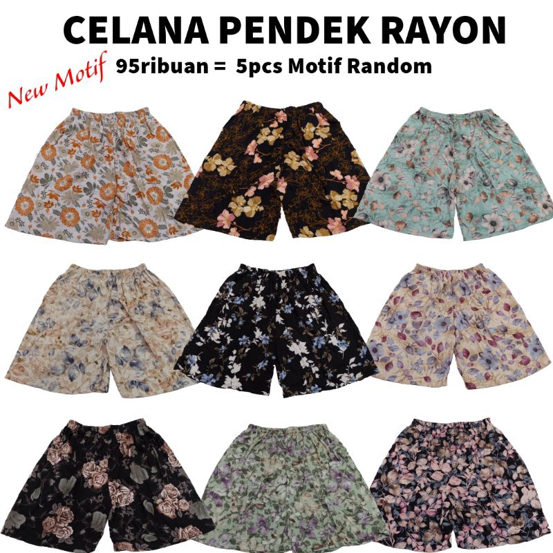 TERMURAH Paket Kolor Jumbo Rayon Motif Bahan Adem Jahitan Kuat