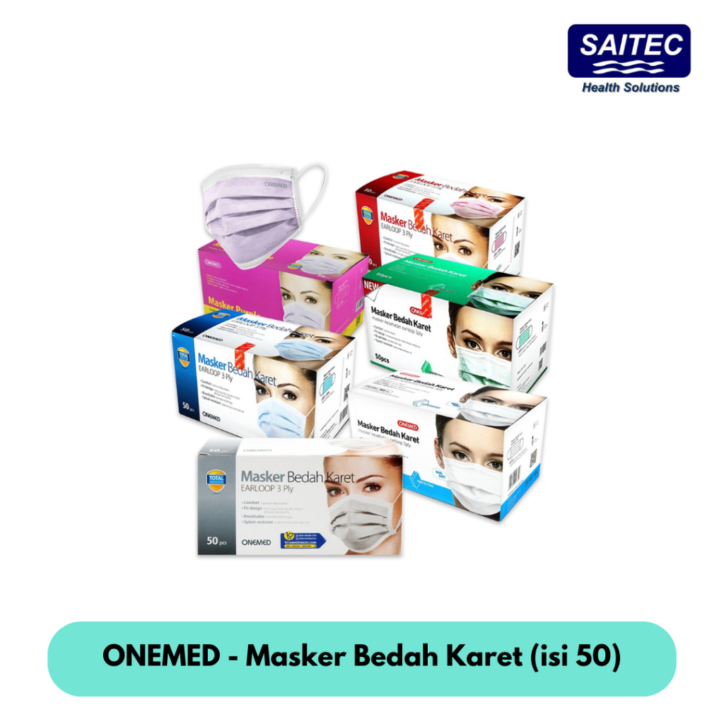 Masker Bedah Karet Masker Medis Earloop - Onemed