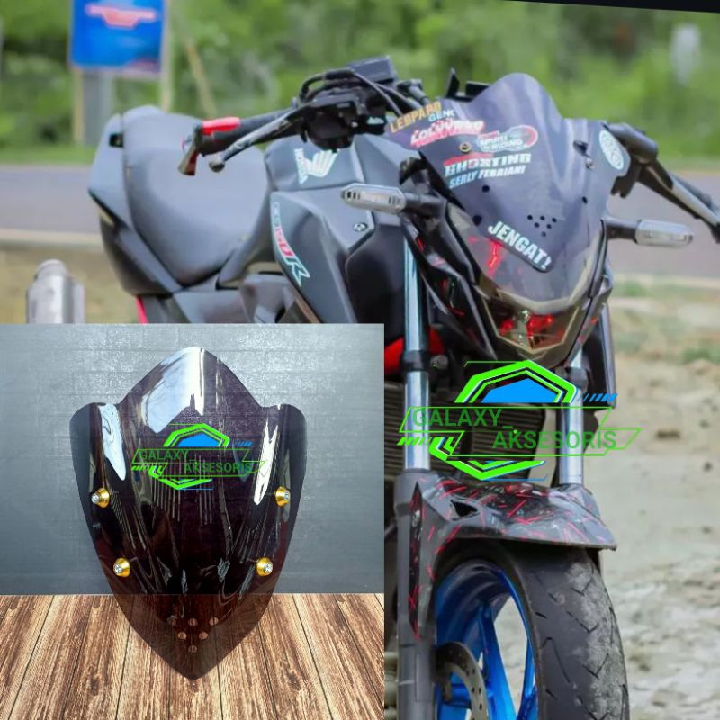 VISOR VARIASI CB 150R NEW COSTUM NINJA R
