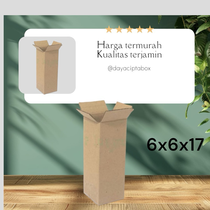 

kardus ukuran 6x6x17 Kardus Packing - Karton Box Dus Packaging Polos Murah/ karton/kotak ulang tahun/kardus kecil/ kotak hampers /kardus grosir /kardus diskon /kardus murah/ kardus tempat botol