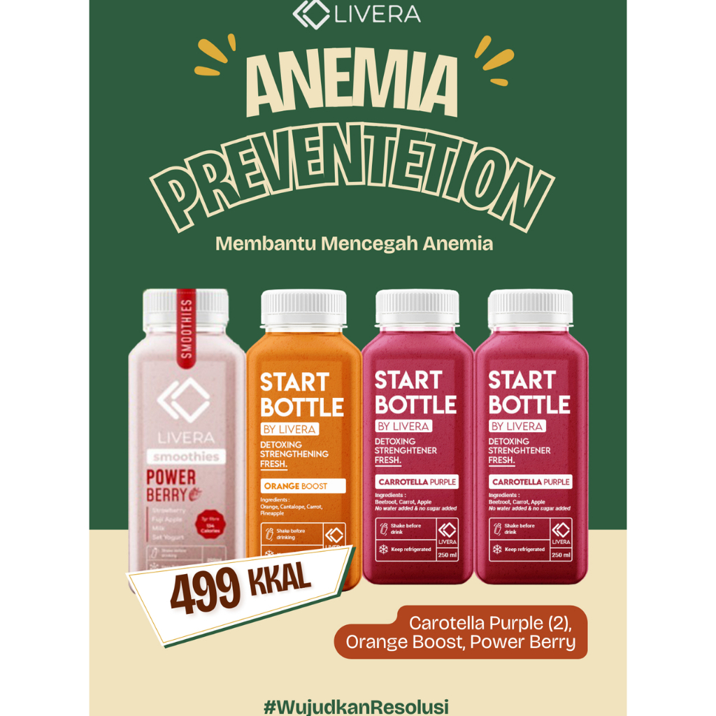 

Lifefuel package - Anemia prevention