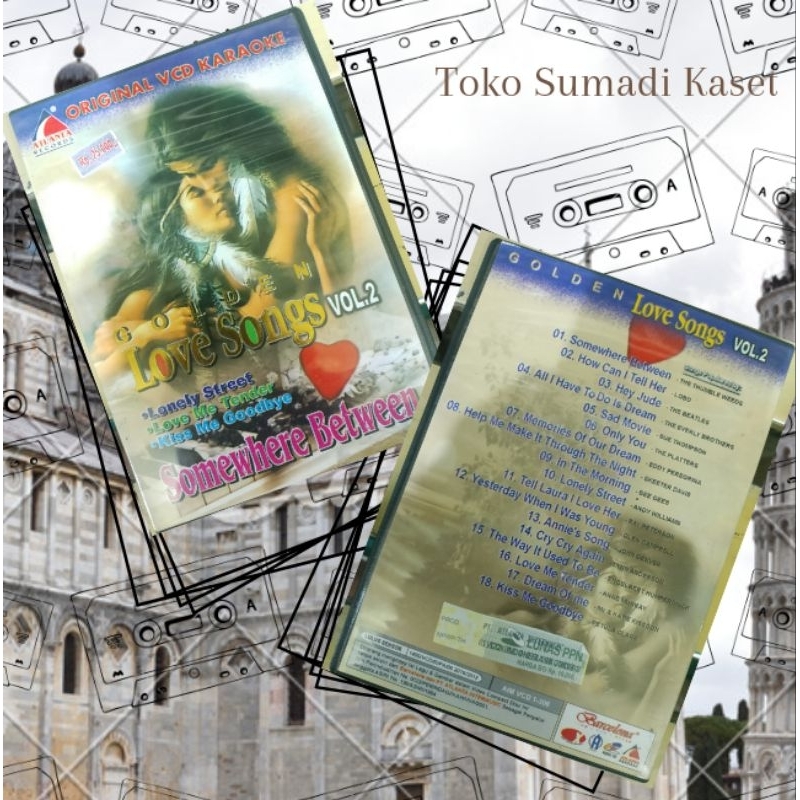 VCD golden love song volume 2 produksi Atlanta record