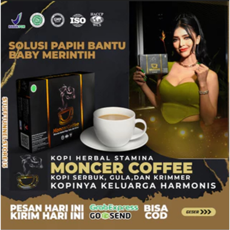 

Monceer Coffee Original I Mocer Coffee 1 Box Isi 8 Sachet