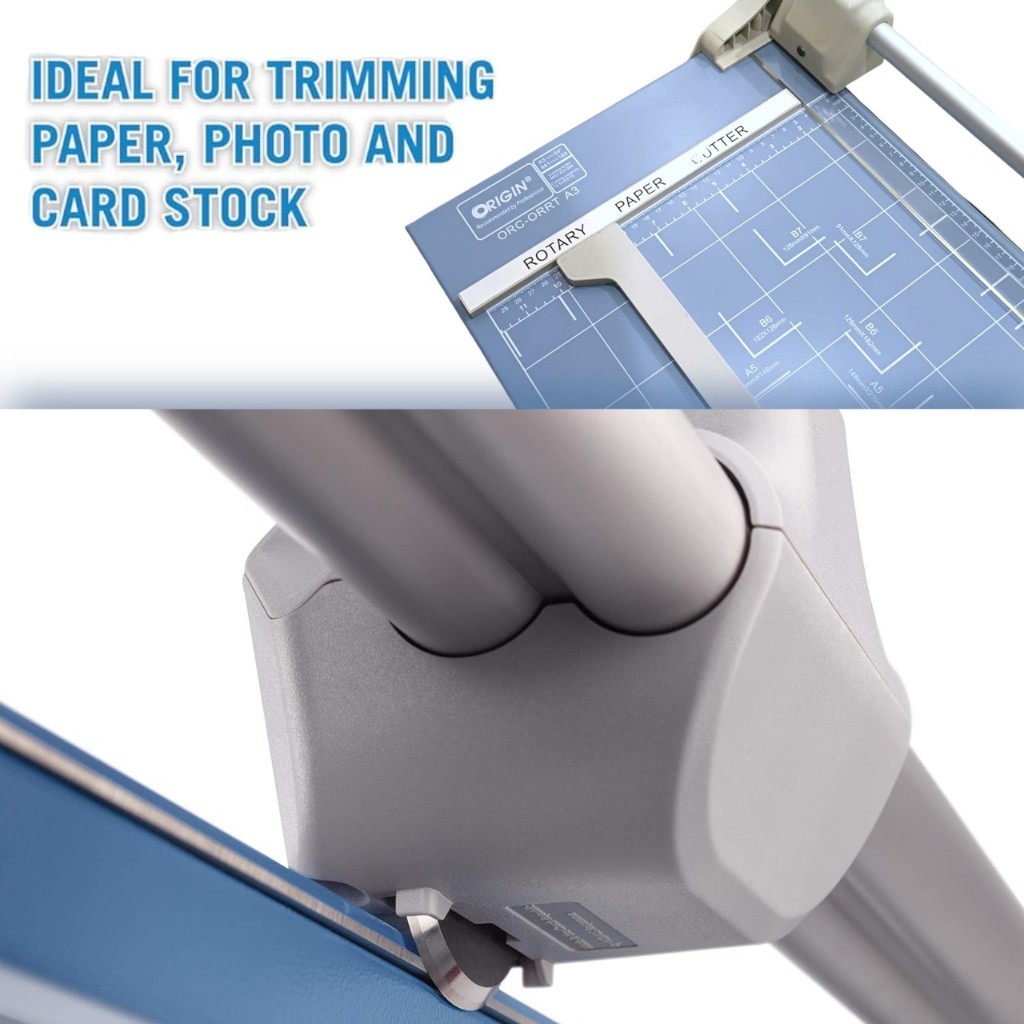 

Rotary Paper Trimmer A2 / Sliding Paper Trimmer A3 / Rotary Paper Cutter / Pemotong Kertas Putar /