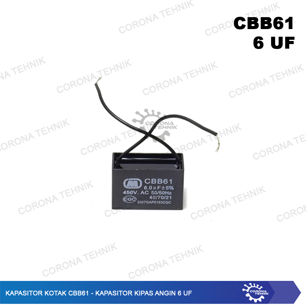 Kapasitor Kipas AC 6 uF