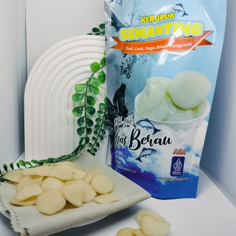 

Kerupuk Ikan Semanting khas Berau, Enak, Gurih, Tanpa Bahan Pengawet, 300 gram