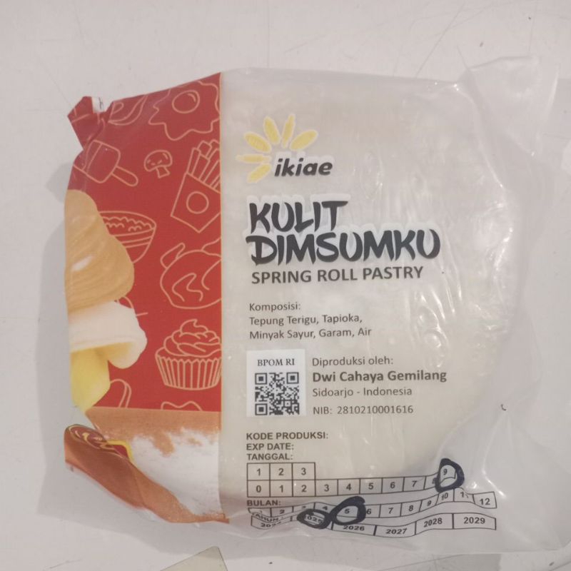 

Kulit dimsum 10cm