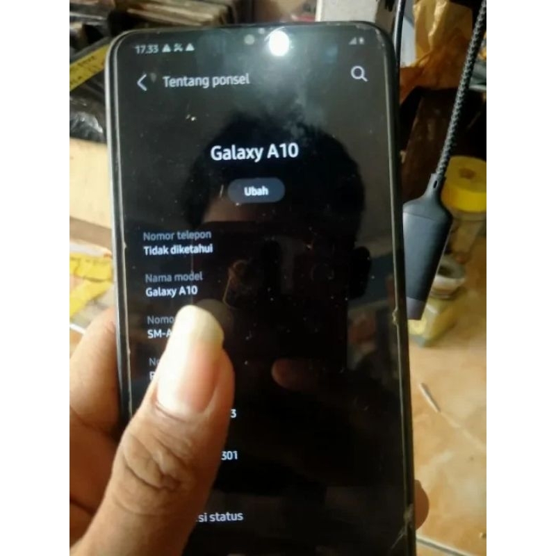lcd tc hp Samsung A10 M10 Ori cabutan normal OK