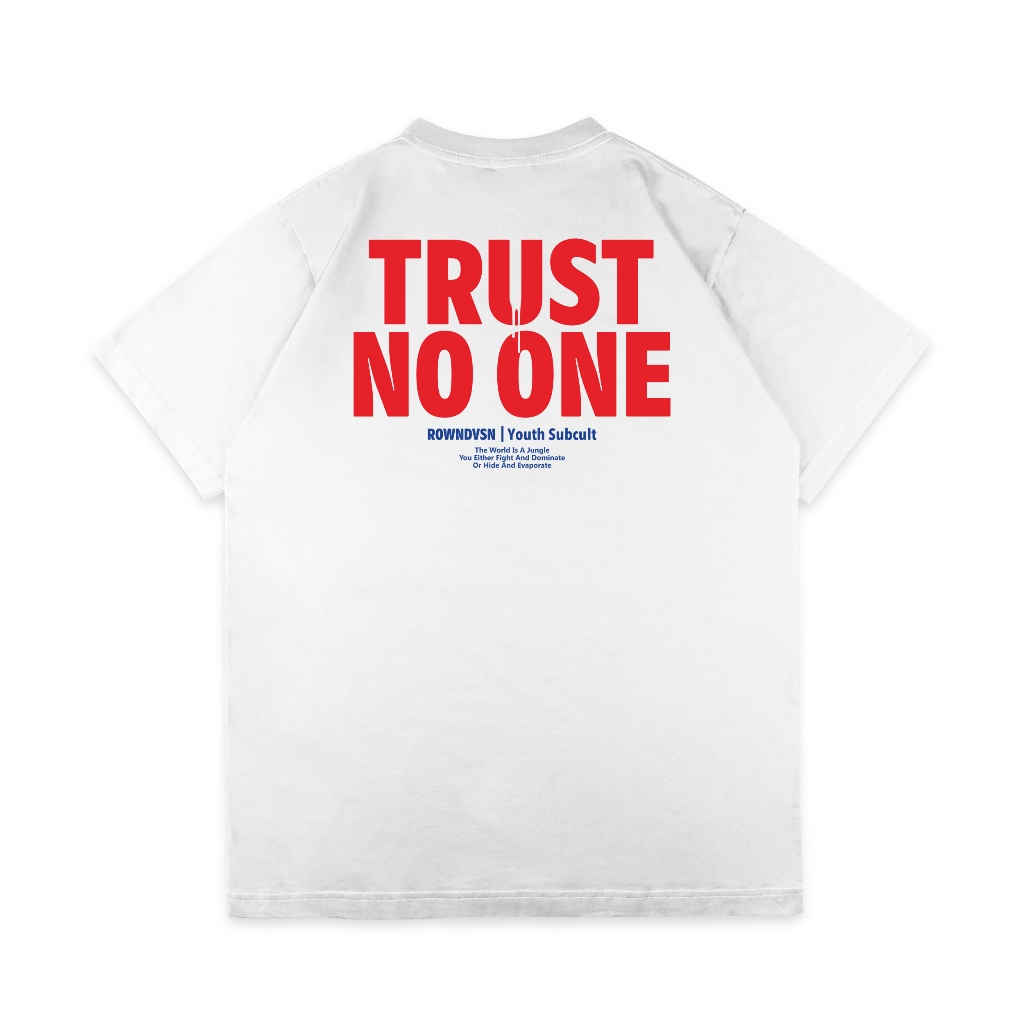 Rown dvsn Warehouse T-Shirt - Rown Division Kaos Dropperium White
