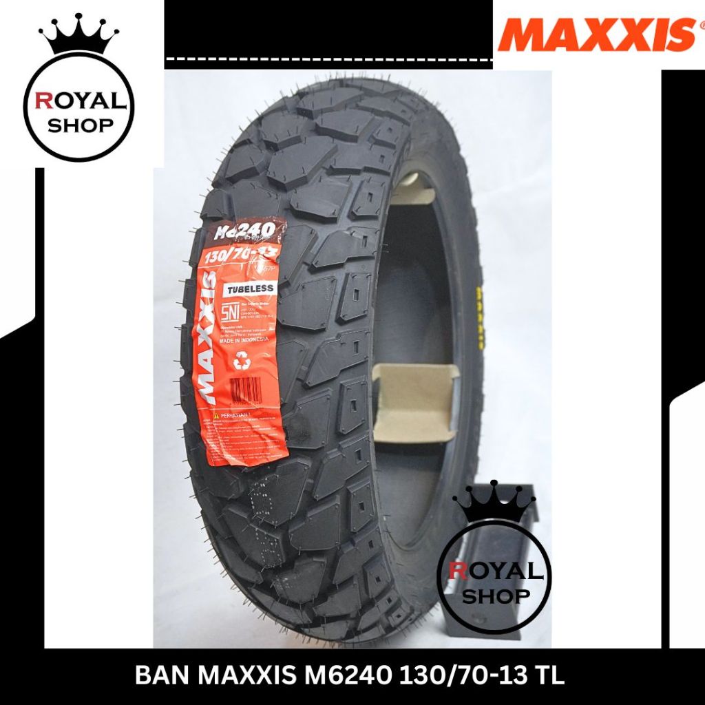 BAN MOTOR MAXXIS M6239 M6240 110/80 RING 14 130/70 RING 13 Motor HONDA ADV 150 160 Ban Semi Cross Du