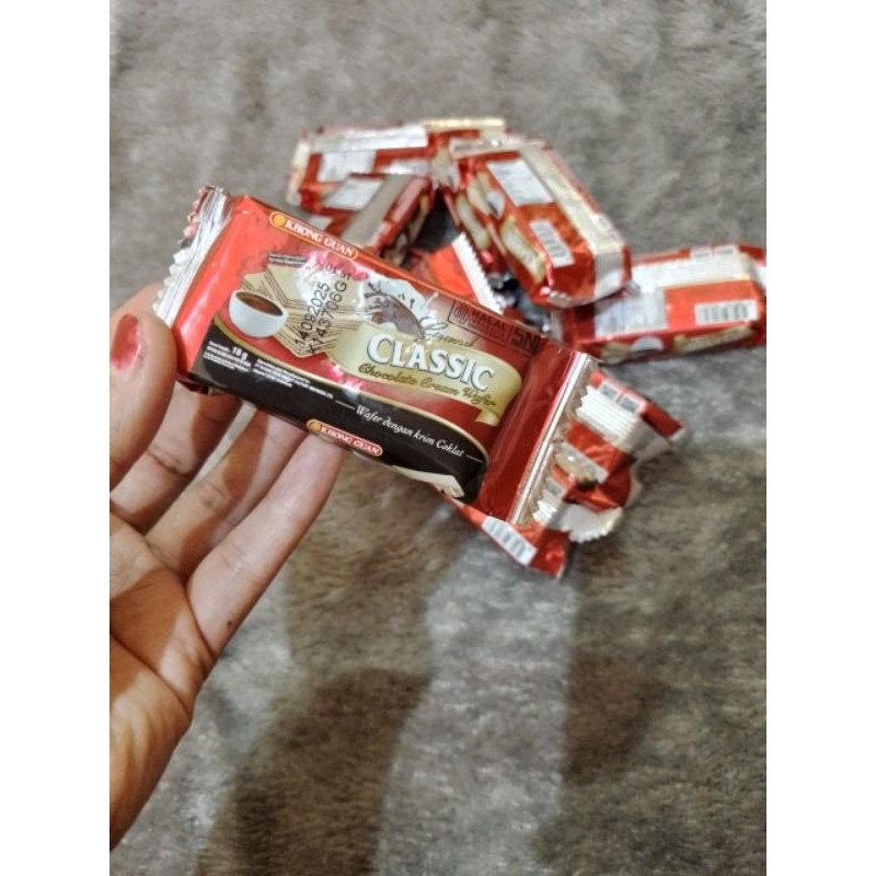 

Biskuit Wafer Classic Harga Eceran 1 Biji