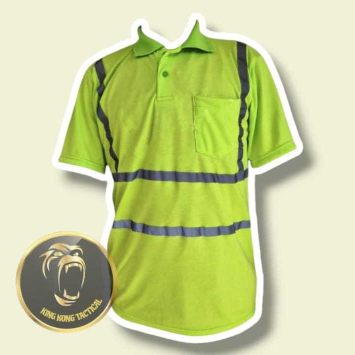 KAOS POLO SAFETY LENGAN PENDEK