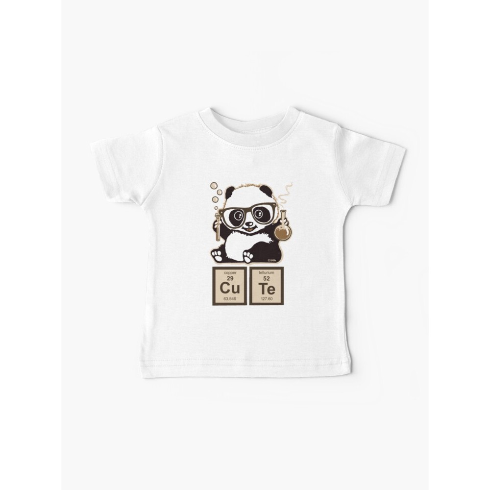 Kaos Anak Animal Chemistry panda discovered cute Baby Tshirt