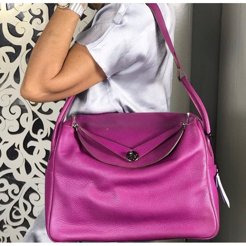 H3rm35 lindy shoulder bag tas wanita kulit (medium-large)