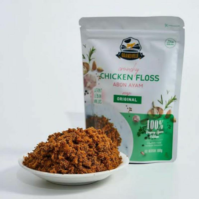 

Abon Crunchy Abon Grandville | Abon Cipung | Abon Ayam | Abon Sapi | Abon Ikan | Beef Floss | Chicken Floss | Fish Floss