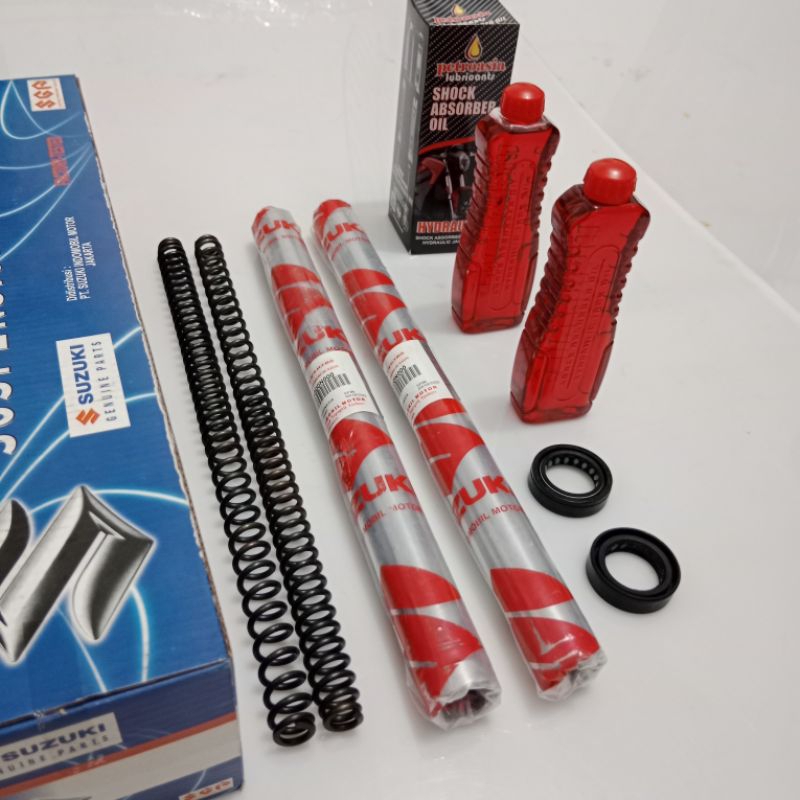 as shock depan komplit Skydrive 125 Skydrive 125 sok+per+sil+oli original