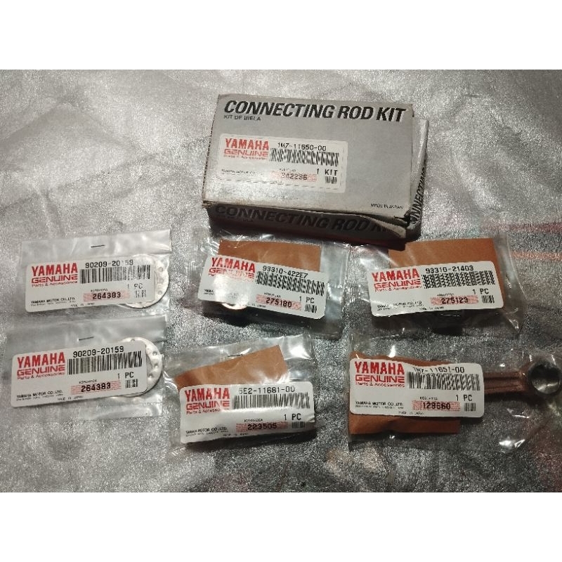 1M7 11650 00 original import made in japan ygp yamaha stang set komplit full set rx 100 cepek dt 100