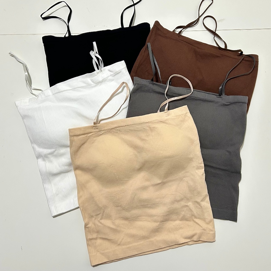 tank top bra knit panjang import