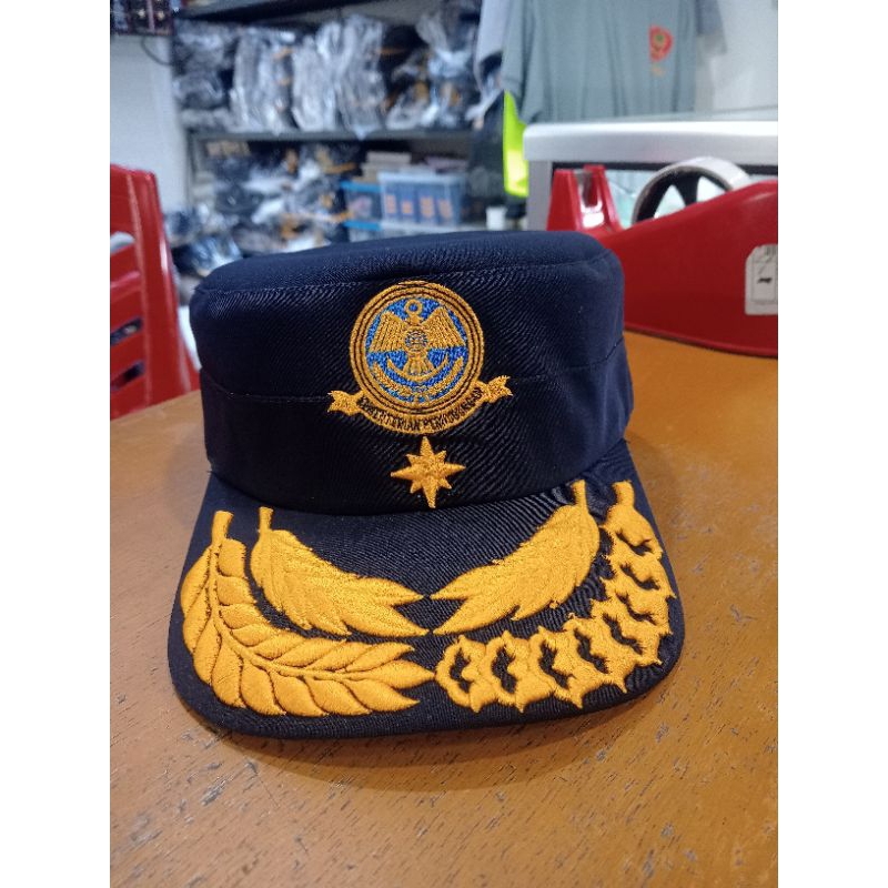 Topi Komando DISHUB BINTANG SATU/4C //KEMENHUB TOPI
