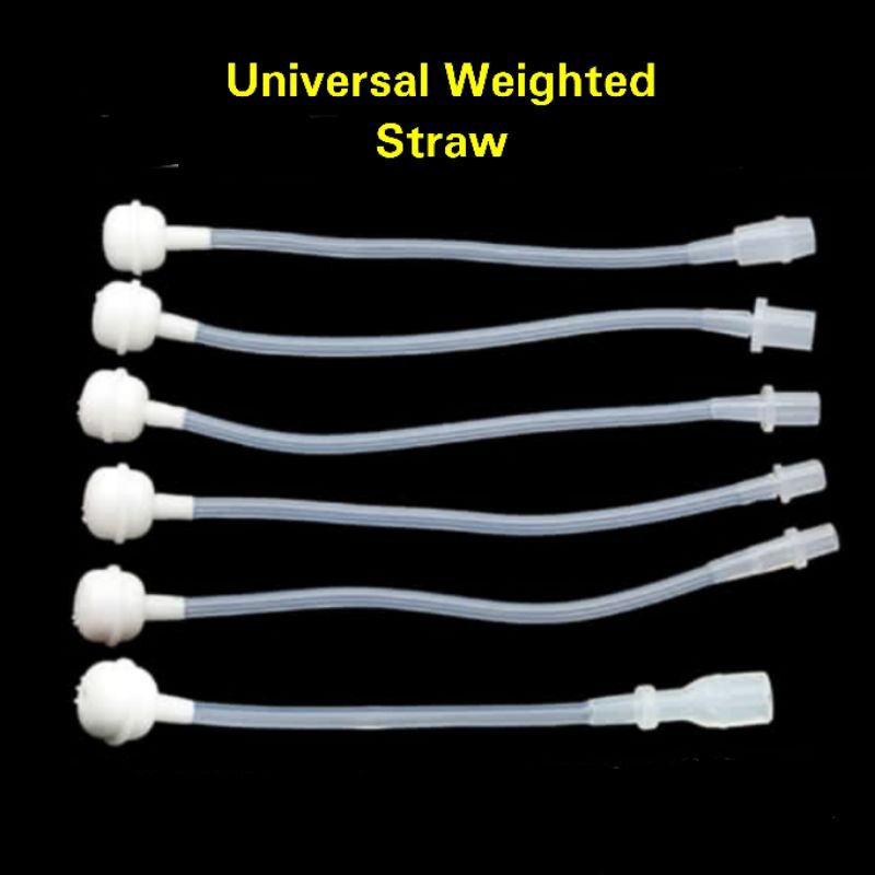 Universal Weighted Straw / Sedotan Dengan Pemberat Untuk Botol Bayi