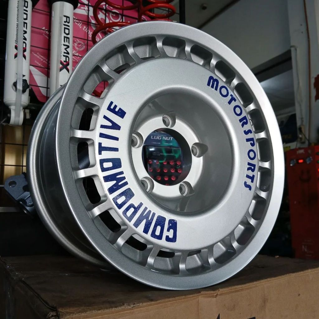 Velg Mobil RALLY COMPOMOTIVE R15 5x139.7 RING 15 OZ Racing RL Compomotive Jimny Feroza Katana