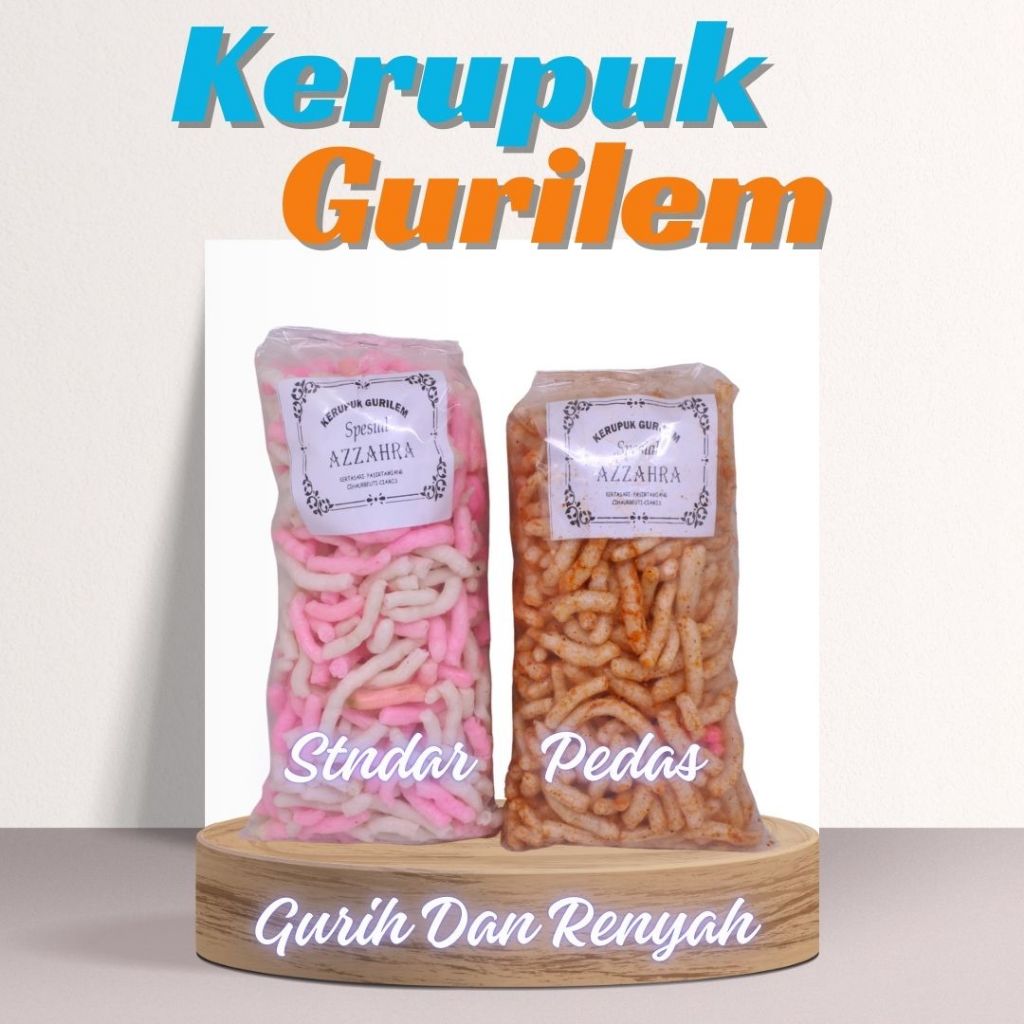 

200gr GURILEM Kerupuk Gurilem Rasa Pedas Gurih Dan Renyah Makanan Dan Cemilan