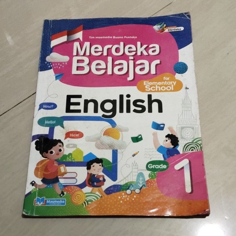 BUKU ORI ENGLISH KELAS 1 SD PENERBIT MASMEDIA KURIKULUM MERDEKA