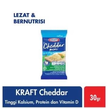 

KRAFT CHEDDAR 30GR