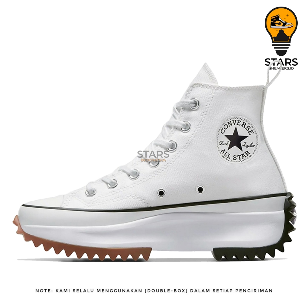 Converse All Star High Run Star Hike Lugged White