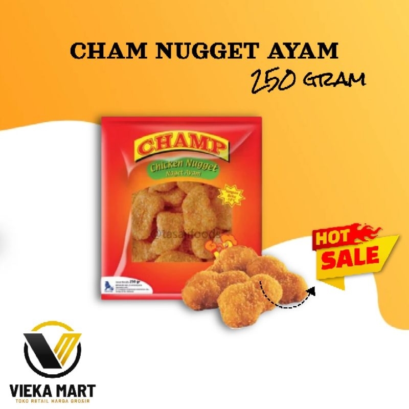 

Champ nugget ayam 250gr Chicken Nugget