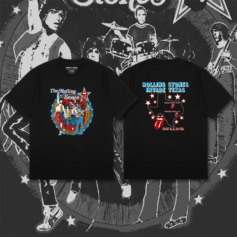 ROLLING STONES - TOUR INVADE TEXAS