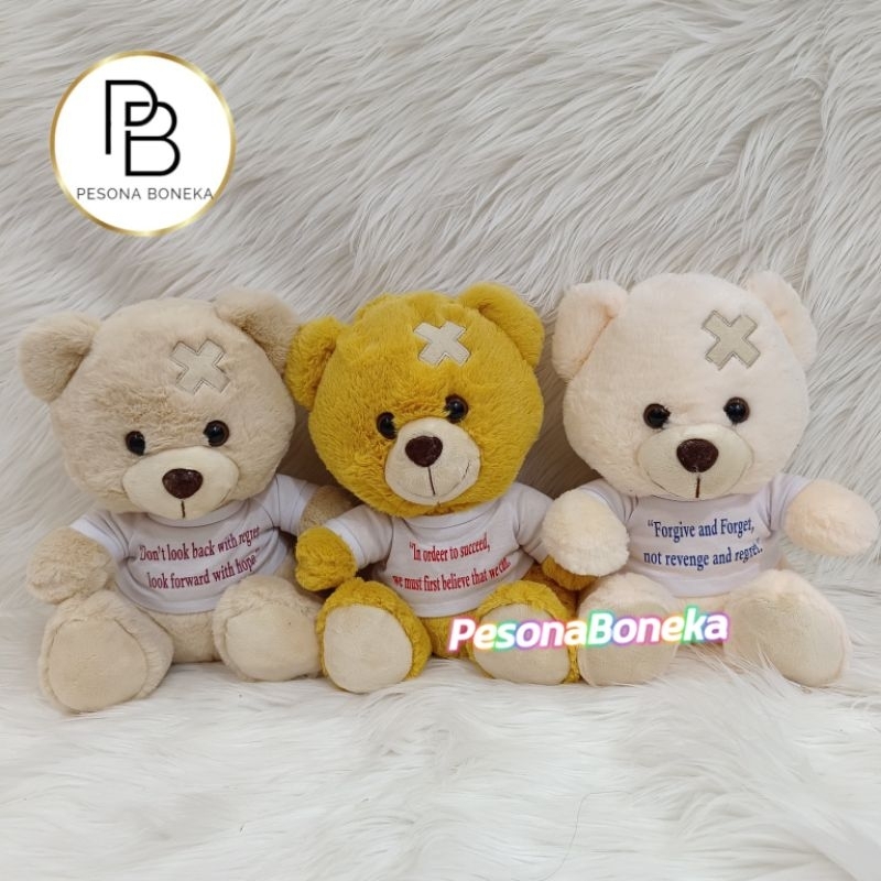 Boneka Bear Healt Tshirt Bahan Soft Original Brand Seulgi Teddy Bear Beruang