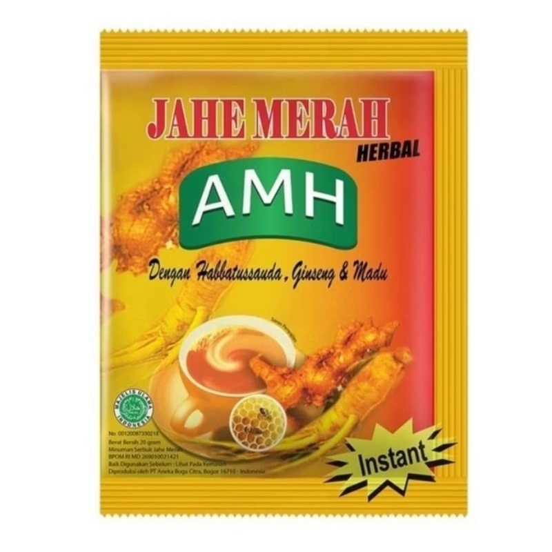 

AMH Jahe Merah 20 pcs Rp 20.250 exp 2026