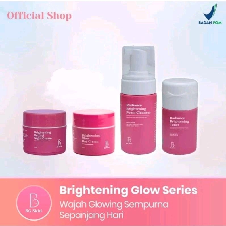 BG SKIN PAKET BRIGHTENING GLOW | BG SKIN CARE BPOM