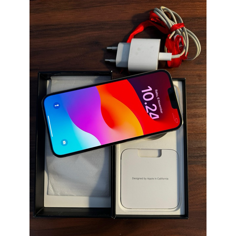 apple iphone 13 Pro Max gold 128GB epon ipone handphone hp ibox